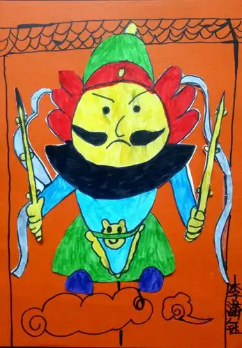 育硕晨光无棣校区提高班第42次课《威武门神》