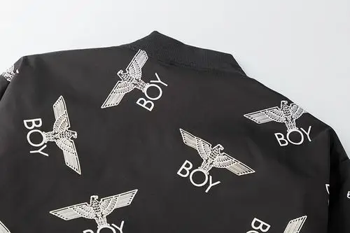 century boy男装世纪男孩秋冬潮牌boy情侣风衣外套烫银印花老鹰纯色