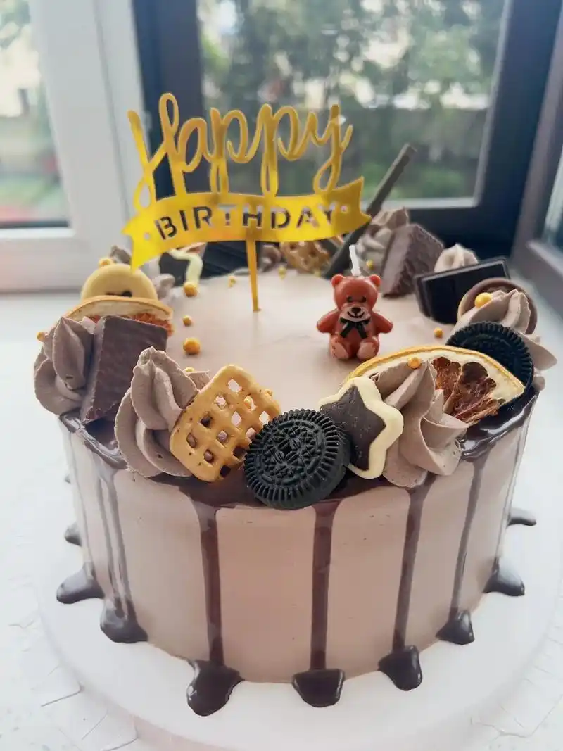 八寸巧克力蛋糕.