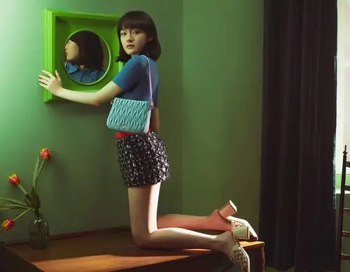 文淇光感大片氤氲氛围感!清爽如夏日薄荷糖