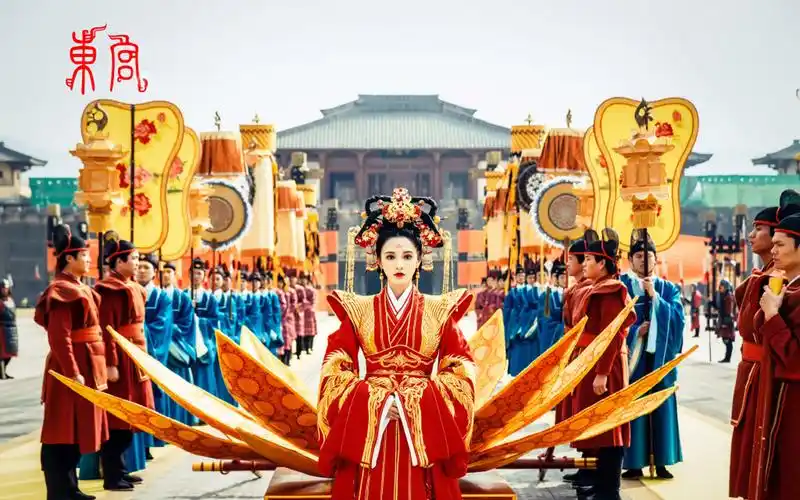 彭小苒《东宫》唯美剧照图片壁纸