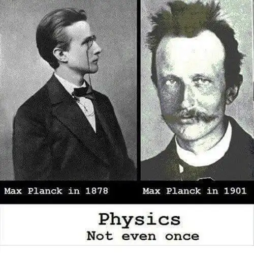 普朗克年轻时的绝美侧颜真的杀我.