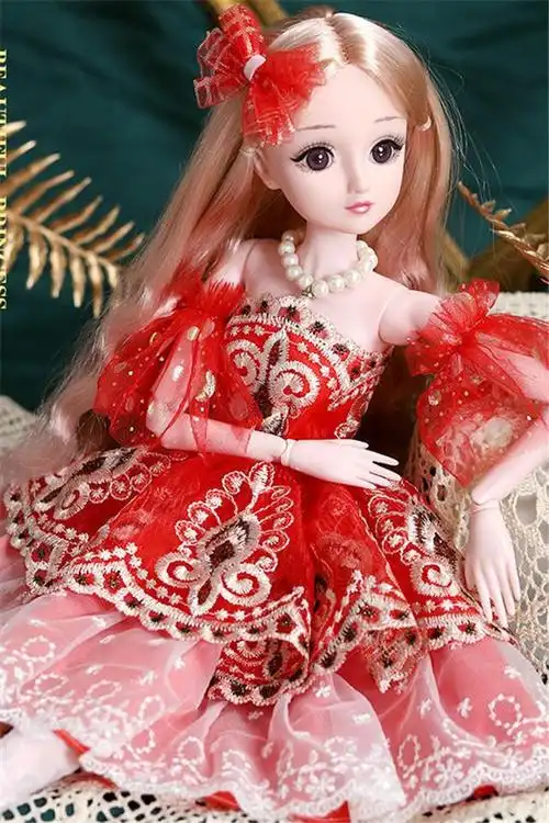 60厘米超大号洋嘿喽芭比娃娃套装女孩公主儿童玩具单个生日礼物布