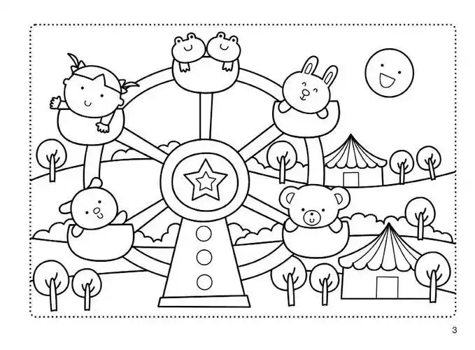 2-3-4-6岁儿童学画画入门涂鸦填色书宝宝绘画册 幼儿园宝宝简笔画