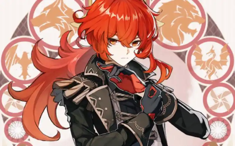 原神里面的迪卢克的帅照