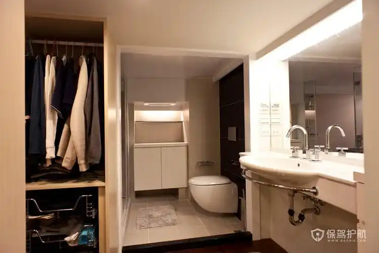 卧室厕所衣帽间三合一怎么做卧室厕所衣帽间三合一装修效果图