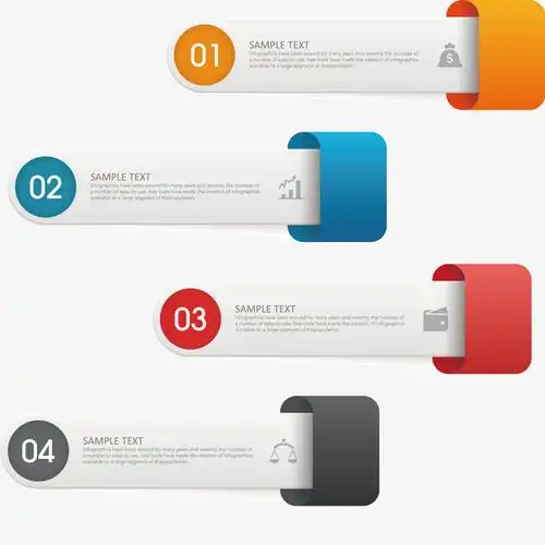 ppt目录标题矢量素材