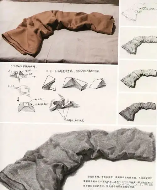 每天一个提分小tips素描衬布画法