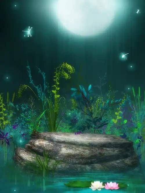 梦幻仙境唯美图片_只愿活在梦幻情缘里