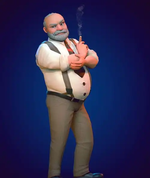 3d游戏人物设计3d场景制作作品