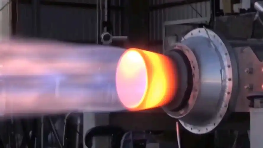 90秒的火箭发动机静态点火测试