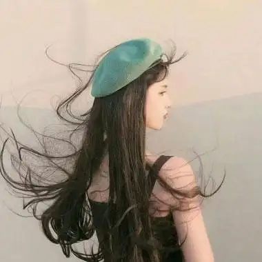 清纯高冷女生头像侧脸