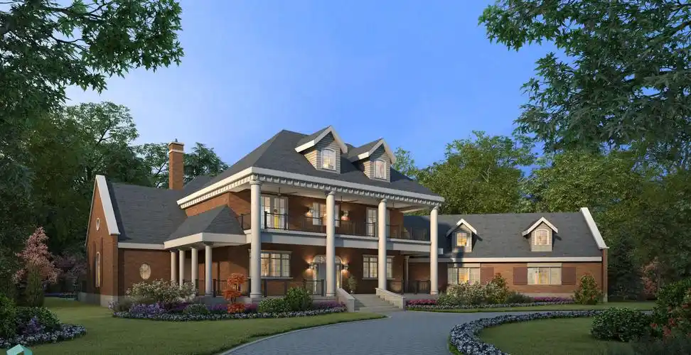 10套国外别墅3dmax模型下载 3darcexterior vol 14