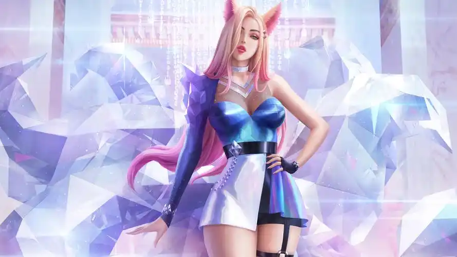 英雄联盟lol九尾妖狐kdamore阿狸高清壁纸