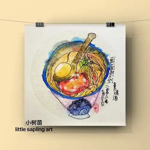 面条简笔画彩色面条简笔画彩色可爱