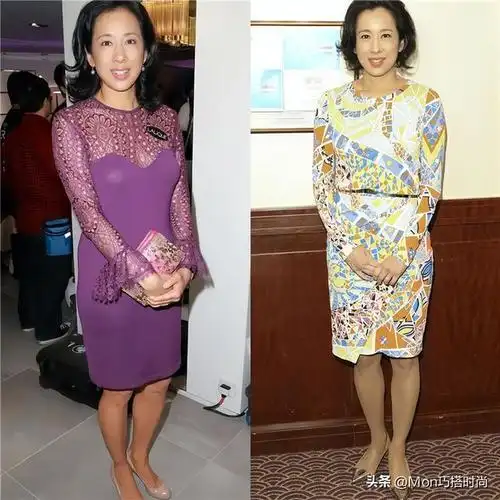 朱玲玲是我见过最得体的女人:裙要过膝,发微卷不乱,优雅而知性|长裙|