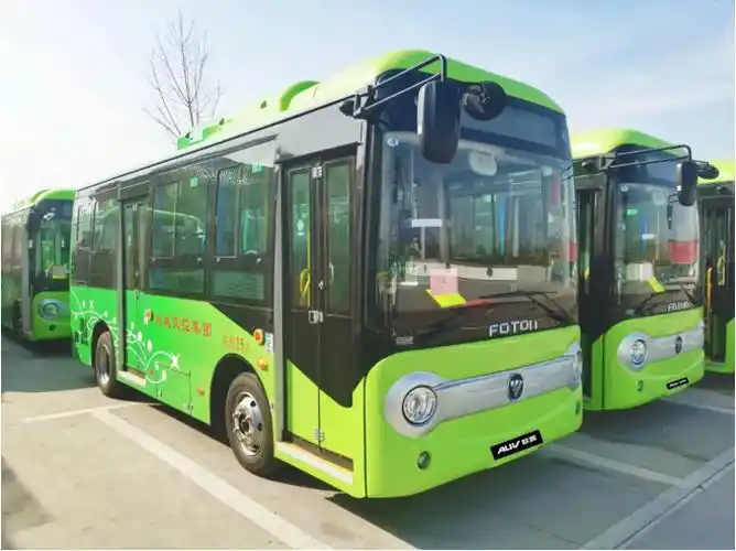 40辆!福田欧辉bj6650纯电动城市客车进驻永城