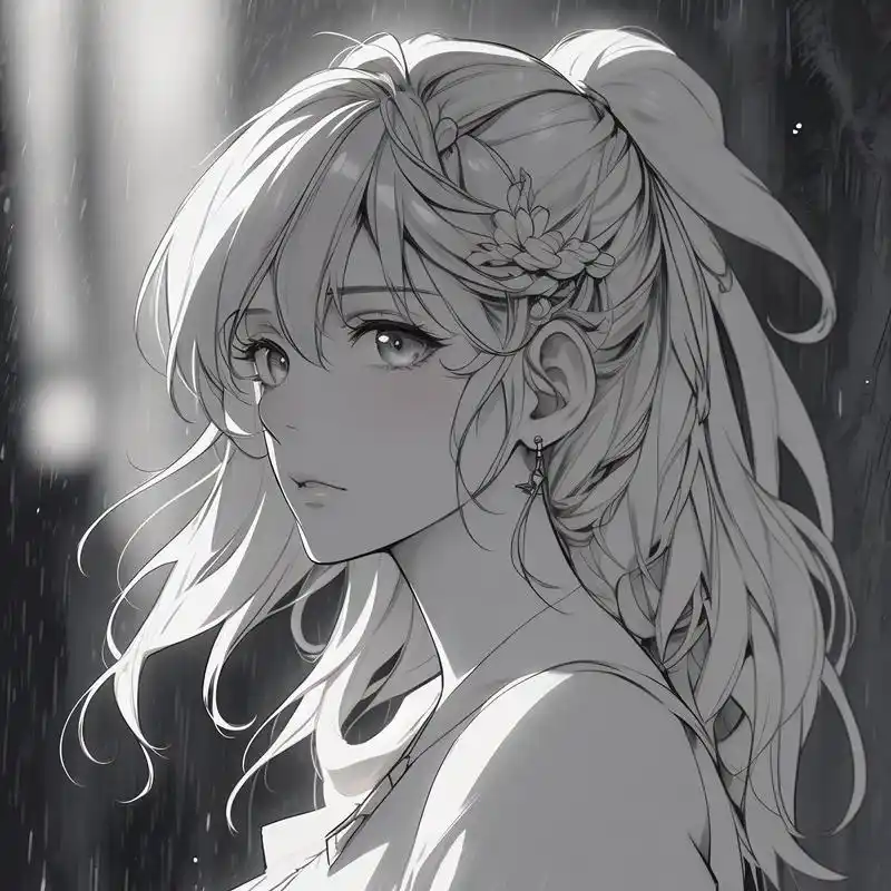 漫画风格真的好好看,高冷气质拉满.谁能拒绝这么好看的头像呢?