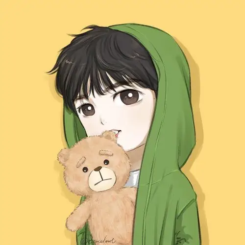 杨洋q版手绘 可爱的咩咩呀^o^ cr水印