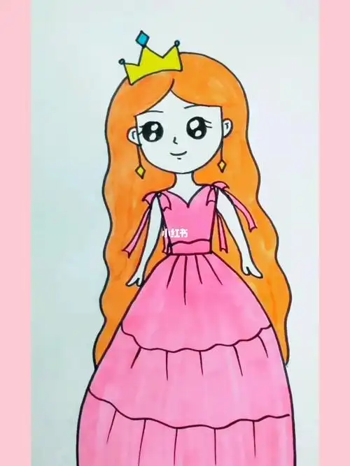 画公主简笔画画公主简笔画漂亮