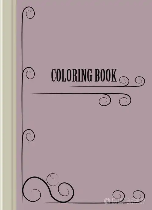 海报小册子传单设计着色模板传单封面抽象几何背景布局a4大小阴影