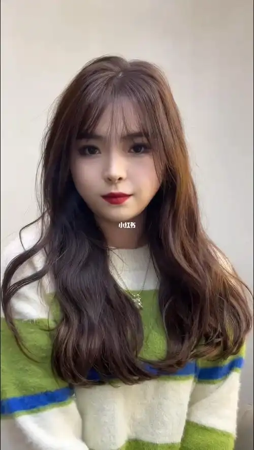 中长发女生不能错过的氛围感烫发73