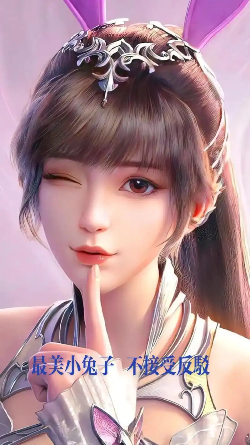 小舞～十万年成了精的小兔子.最美小兔子,不接受任何反驳!#国 - 抖音