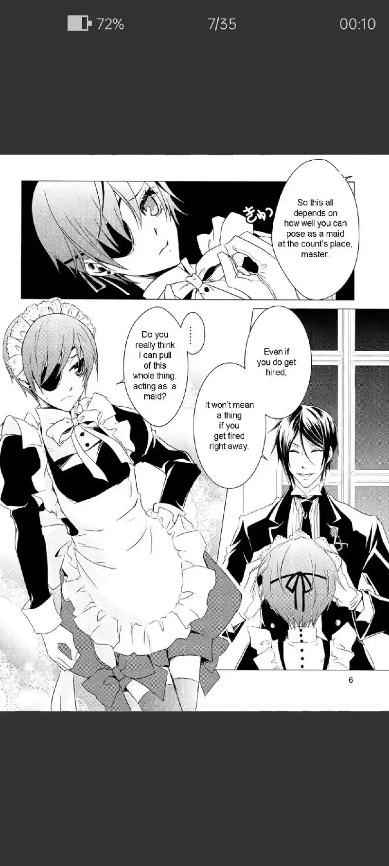 看本子学英语#黑执事#夏尔啵酱 #384酱  - 抖音