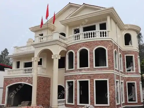 新品农村三层别墅建筑设计图纸带效果图3种不同风格