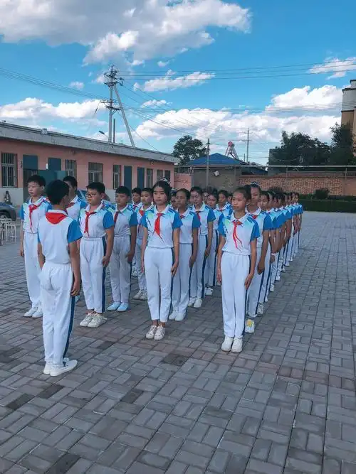 张庆乡队列队形广播操比赛——张庆分校篇!