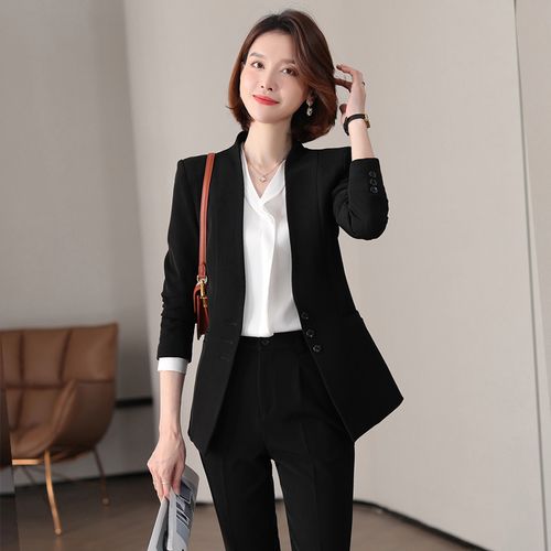 高级感时尚西装套装女气质修身