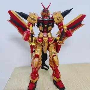 大班mg红异端1/100,非万代,自改红色配金色调色,燃爆配