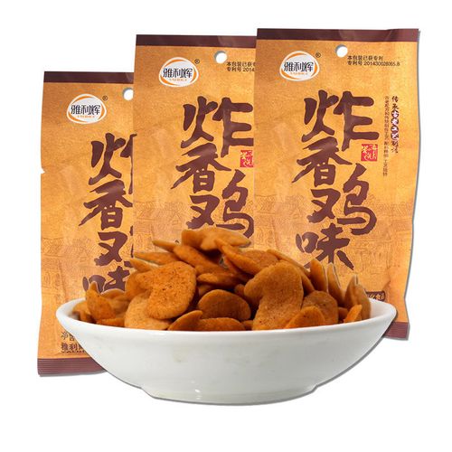 23g 雅利辉炸香鸡膨化辣条零食礼包小吃休闲食品小米锅巴