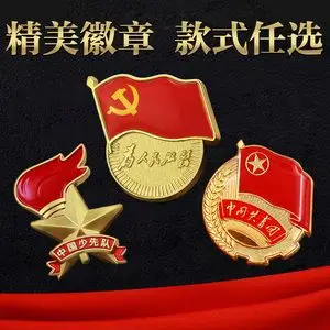 高档标准型磁扣别针党微磁铁蝴蝶扣胸针胸章吸铁石磁吸队徽团徽徽章