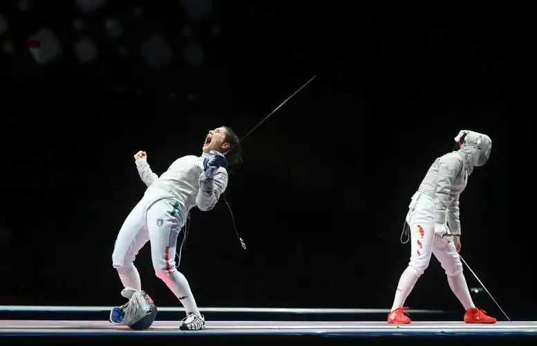 击剑女子佩剑团体中国队无缘四强