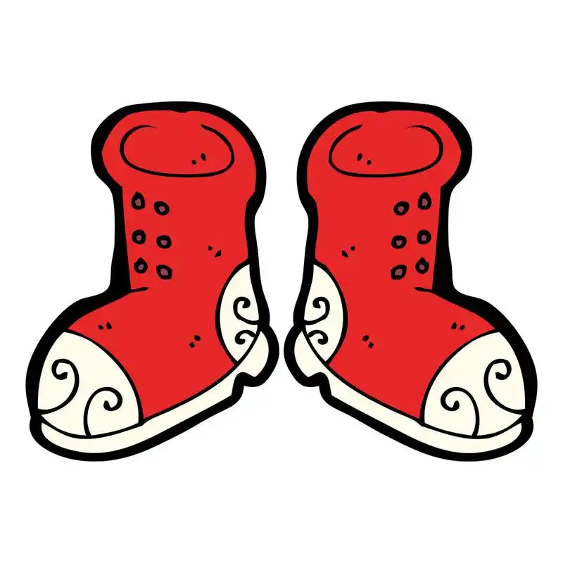 卡通靴子,卡通靴子