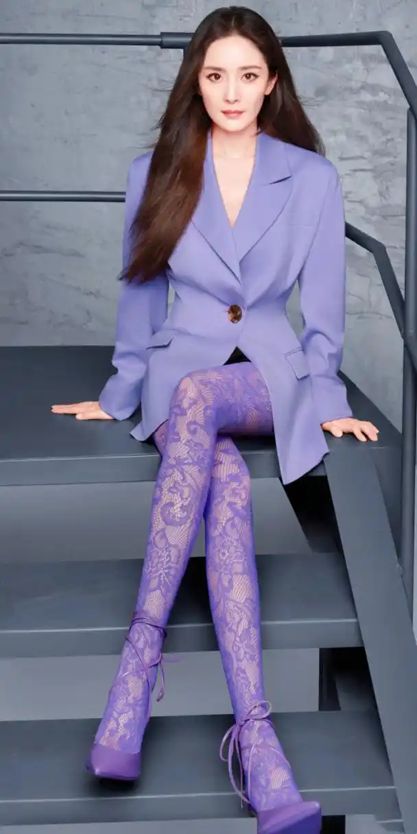 杨幂calzedonia代言组图丝袜美腿合集