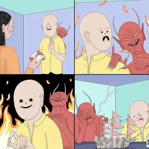 39张细思极恐的漫画被扭曲的幽默