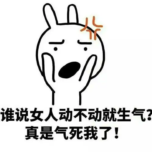 女生为什么生气带字表情包图片大全