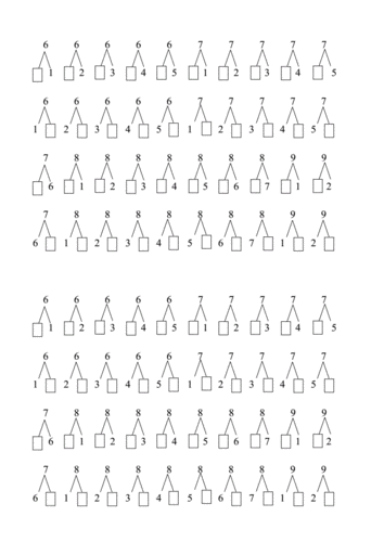 幼儿园大班10以内的分解组合练习.pdf
