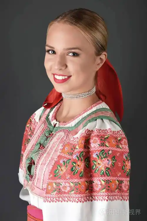 斯洛伐克民俗女人