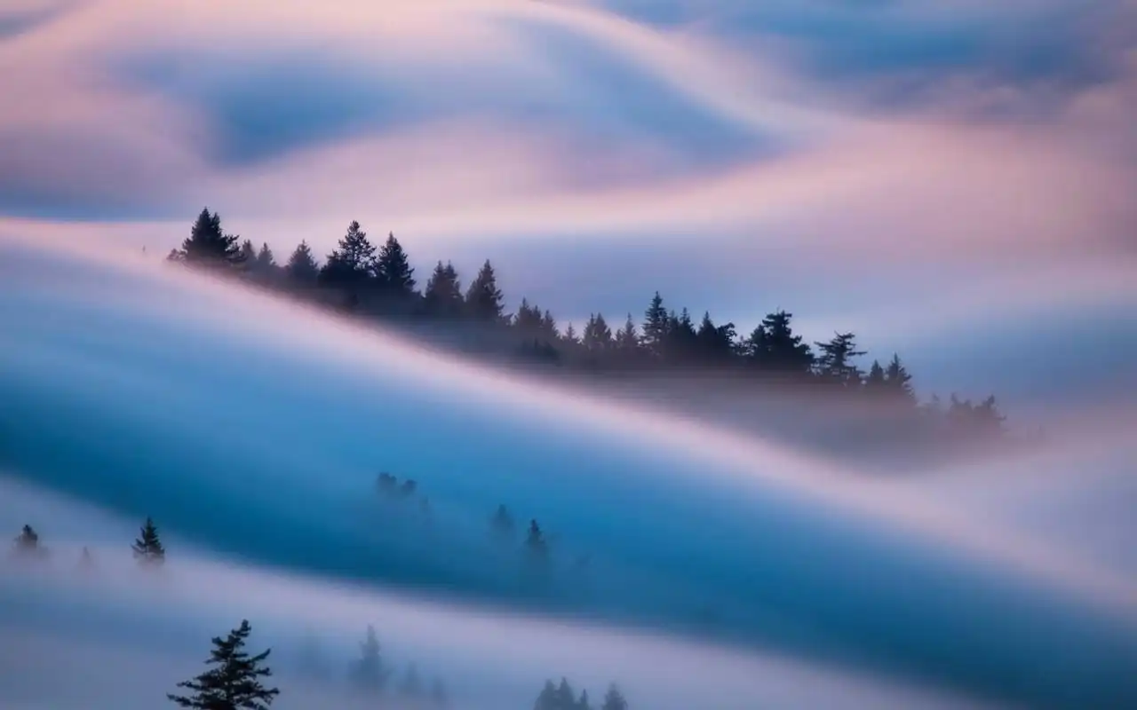 梦幻云海仙境高清桌面壁纸