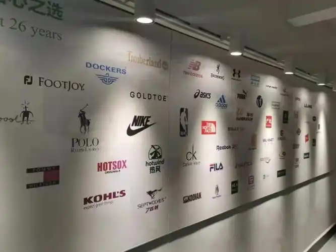 品牌合作展示墙