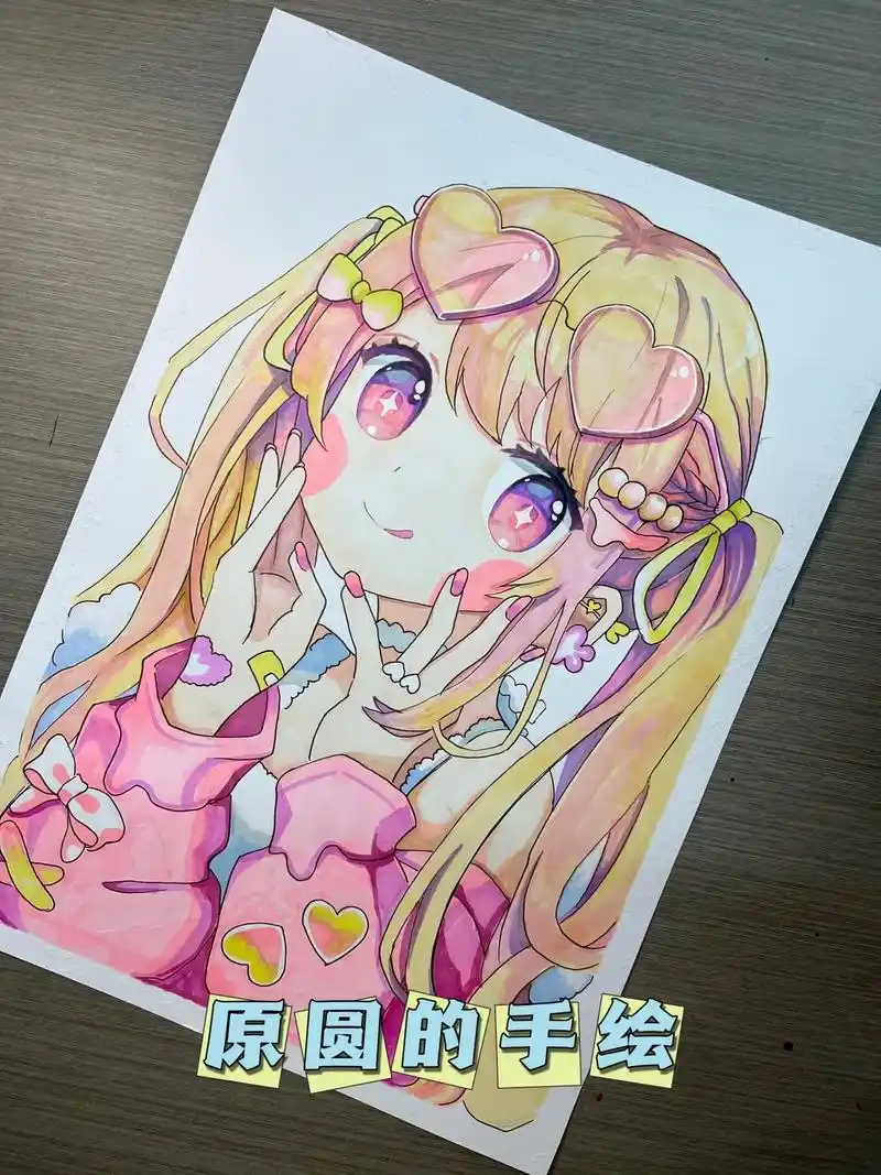 动漫人物手绘过程.#图文伙伴计划 #画画 #马克笔手绘#动漫 - 抖音