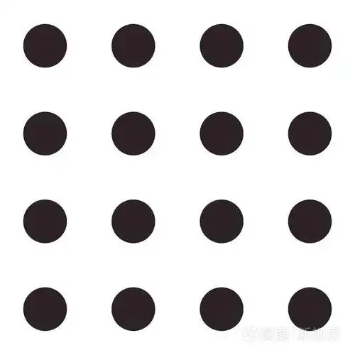 黑白无缝圆点图案矢量插画-正版商用图片0fwews-摄图新视界