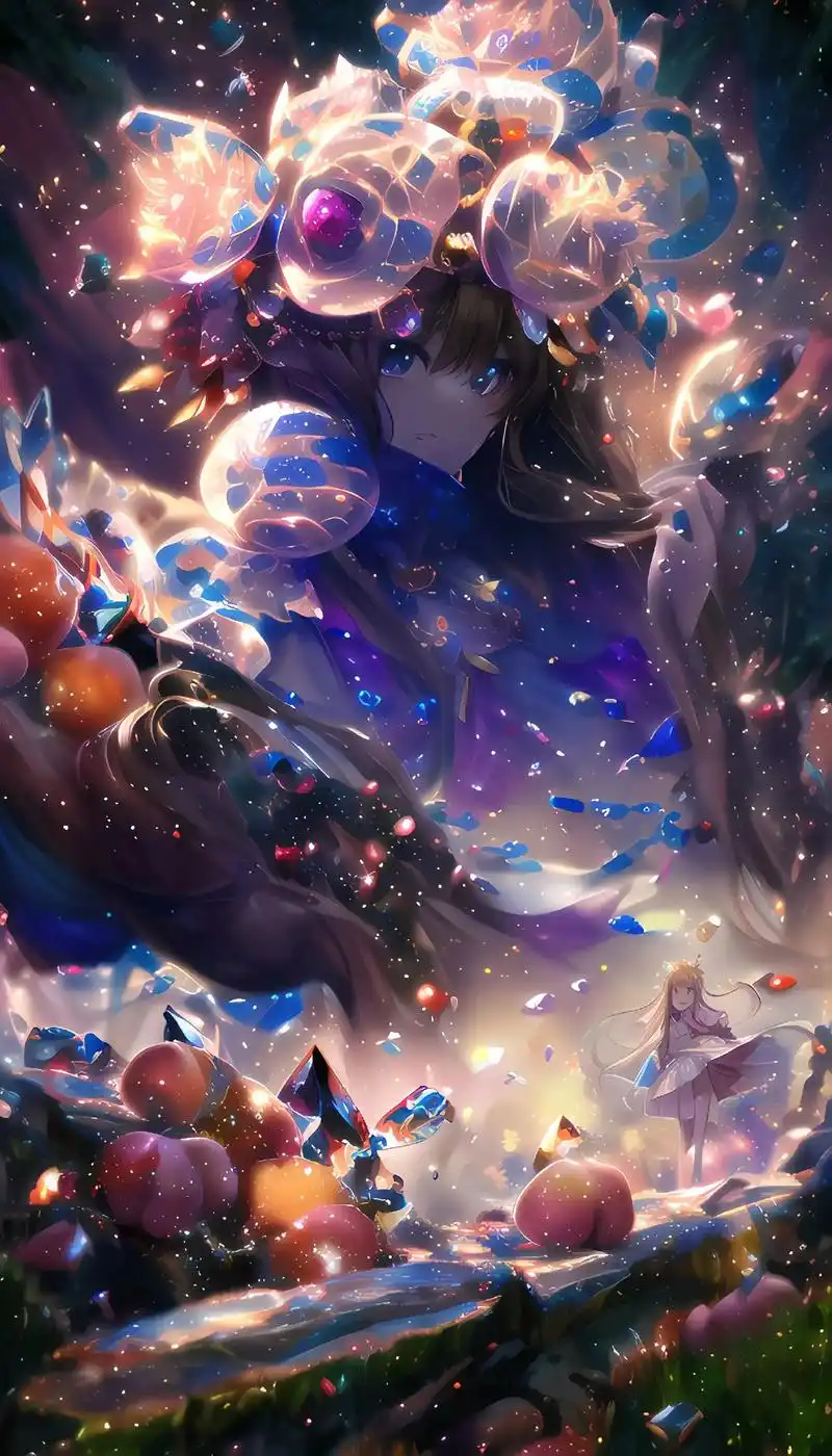 星空中的仙女#抖音图文来了 #创作灵感 #古风  - 抖音