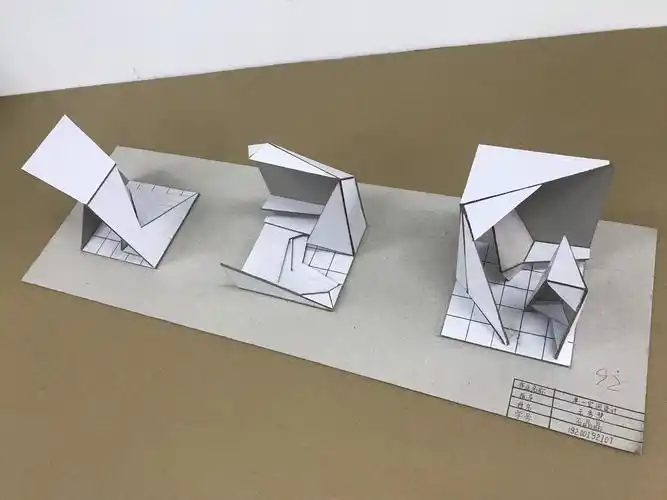 19级单体空间,组合空间设计模型