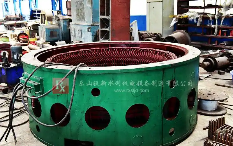 锐新sf100-50000kw立轴水轮发电机