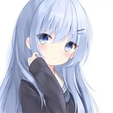 俏皮可爱呆萌动漫女生头像图片