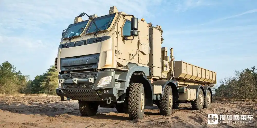 太脱拉x达夫,比利时陆军订购的达夫cf军用越野卡车,配置真强悍